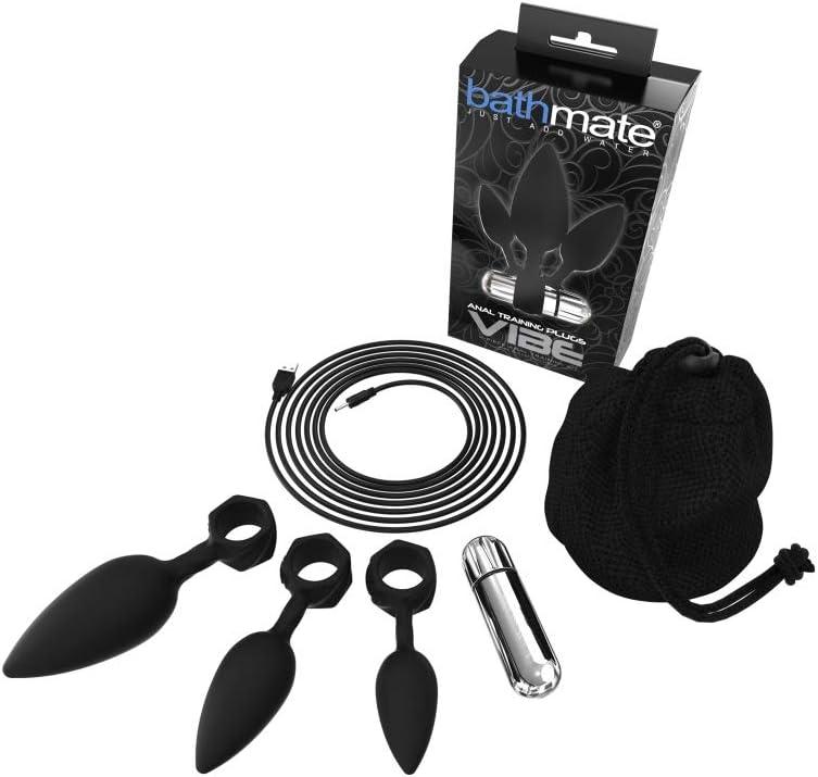 Набор анальных пробок Bathmate Vibe Training Plugs с вибрацией