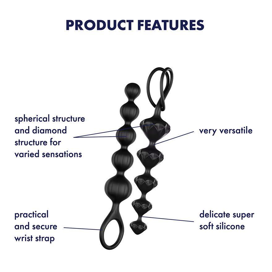 Анальные цепочки Satisfyer Love Beads