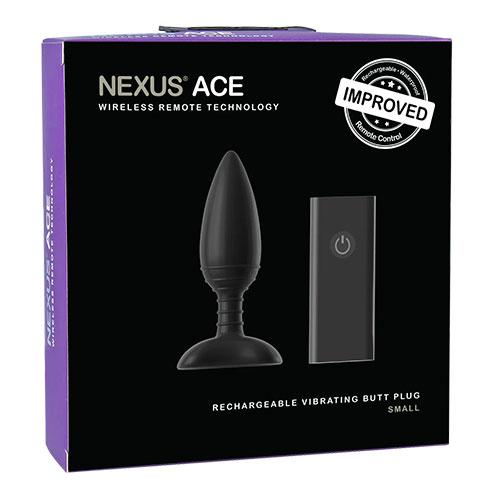 Анальная втулка с вибрацией и ПДУ NEXUS Ace Small
