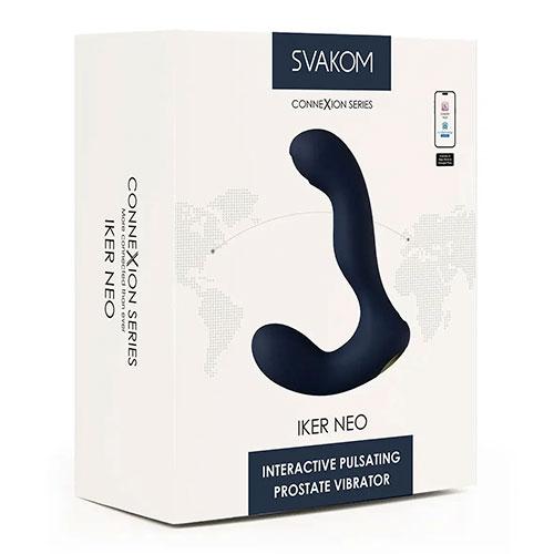 Массажер простаты с пульсирующей головкой Svakom Iker Neo