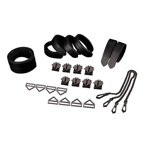 Набор для бондажа LOCKINK 8-Bondage-Straps Restraint Set