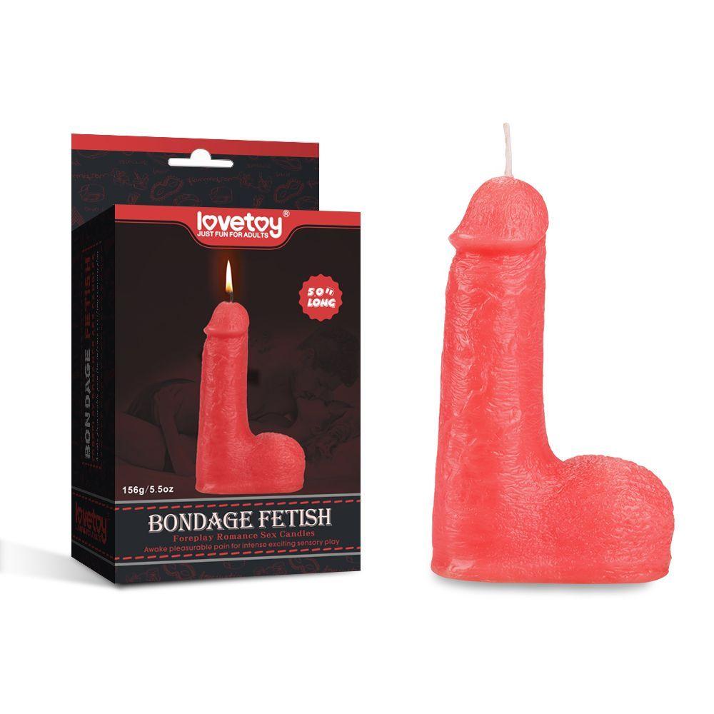 Низкотемпературная БДСМ свеча "Bondage Fetish", Lovetoy