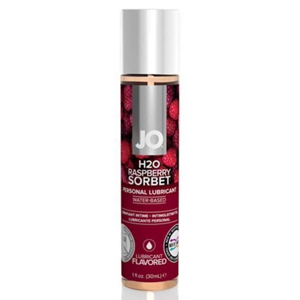 Съедобный лубрикант JO - Raspberry sorbet малиновый сорбет