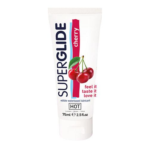 SuperGlide Вишня Орально-вагинальная съедобная смазка